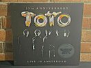 TOTO - 25th Anni Live In Amsterdam, Ltd Import 2LP BLACK VINYL + CD #'d Jacket