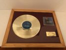 Johnny hallyday vinyle disque d or en cadre ce que je sais numérotée 1488 / 2000