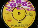 Tony And The Hippy Boys/The Harmonians 'Janet' 1969 Pama Gas Skinhead Reggae 45