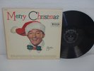 BING CROSBY Merry Christmas 1955 EX  ORIGINAL LP Decca DL 8128 MONO WHITE XMAS