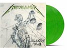 METALLICA AND JUSTICE FOR ALL 2X VINYL NEW  EXCLUSIVE LIMITED GREEN LP  ONE