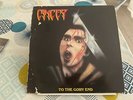 CANCER - TO THE GORY END LP FIRST UK PRESS 1990 VINYL SOLUTIONS SUPER RARE