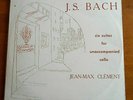 Jean-Max Clement Bach: Six Suites for Cello 2 LP London OL 50186/7 ED1 UK press