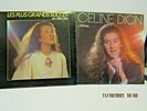 2-LP-LOT-CELINE DION-MELANIE- & LES PLUS GRANDS SUCCES-TBS-CDN.-BOTH INSERTS (2)