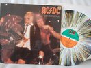 AC/DC If you want blood you've got it NM OR DUTCH SPLATTER COLORED VINYL LP ACDC