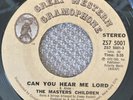 THE MASTERS CHILDREN Can You Hear Me Lord / Meet The Devil Funk Gospel 45 VG+