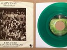 1971 45 JOHN LENNON Apple 1842 HAPPY XMAS Green Vinyl Beatles PICTURE SLEEVE  US