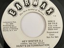 Modern Soul Boogie 45 Hunt’s Determination - Hey Mr DJ rare