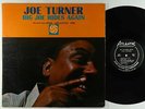 Joe Turner - Big Joe Rides Again LP - Atlantic Black Label Mono DG