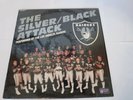 LA Raiders ?– The Silver / Black Attack  1986 Vinyl LP RARE NFL Rhino