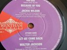 JACKIE WILSON-BECAUSE OF YOU- TRENTHAM GARDENS COMMEMORATIVE