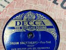 JACK HYLTON-  DREAM SWEETHEART---DECCA 3030--VG++