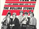 THE ROLLING STONES Tell Me on London rock 45 with picture sleeve