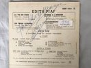 Rare 45t EP Édith Piaf La Vie En Rose Hymne Amour Autographe dédicace signed 50