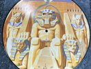 LP IRON MAIDEN POWERSLAVE 1984 PICTURE DISC EMI UK 1ST PRESS EJ24 0200 0 SUPERB