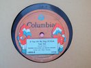 COLUMBIA 14033 78RPM RECORD. GEO. WILLIAMS & BESSIE BROWN