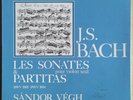 Very Rare Sandor Vegh Bach Sonatas & Partitas For Solo Violin 3LP Valois CMB 14