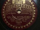 CHUBBY PARKER - King Kong Litchis Ki-me-o - Hillbilly 78 Rpm Conqueror 7889