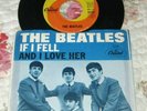 The Beatles-If I Fell/And I Love Her-Vinyl 45 with Picture Sleeve-West Coast
