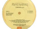 Iron Maiden Powerslave Irish Pressing Vinyl LP