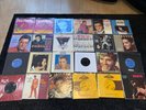 Elvis Presley Rare 24x Single Records Uk 1970s Onwards