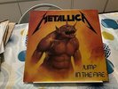 METALLICA - JUMP IN THE FIRE CV 12 KUT 105 LP FIRST UK PRESS EX-/NM RED VINYL