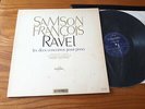RAVEL / SAMSON François piano  FRENCH LP COLUMBIA  SAXF 136 STEREO EX/EX+