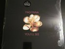MADONNA *  SEALED *  YOU'LL SEE VINYL US Promo Hype Sticker  Live To Tell Verás