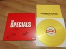 The Specials: Protest Songs 1924 - 2012 - Signed Yellow Vinyl LP MINT