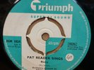 PAT READER SINGS RICKY / DEAR DADDY OG UK TRIUMPH 7