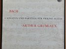 Grumiaux Bach Sonatas & Partitas 3LP Philips Hi-Fi Stereo 835 198/200 AY ED1 VG+