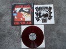 RARE-METALLICA-KILL EM ALL-LIMITED EDITION RED VINYL-LP-SHRINKWRAP-(NM-)