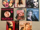 SAMANTHA FOX Surrender Do Ya Touch Me Be With You PINK PICTURE DISC 8x 12” VINYL