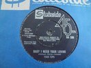 Four Tops - Baby I Need Your Loving 1964 UK 45 STATESIDE