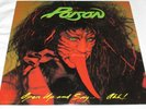 POISON – Open up and say ahh    Capital/Enigma Records C1-48493 1St Press 1988