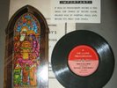 Bing Crosby exclusive BECAUSE record & church stained glass window art