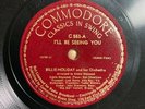 78 : COMMODORE 553- BILLIE HOLIDAY - I'LL BE SEEING YOU  -  I'LL GET BY  Hear