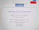 DGG ARCHIV SAPM 198 676 (RED STEREO LOGO) BACH CTOS *KIRKPATRICK BAUMGARTNER*