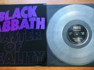 MASTER OF REALITY - BLACK SABBATH - NEMS NEL 6004 CLEAR VINYL   EXCELLENT