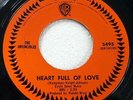 INVINCIBLES 45 Heart Full Of Love/I'll Come Crawlin To You VG+ Warner Bros G33