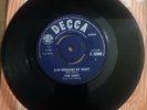 Tom Jones:Stop breaking my heart/Never give away love:UK Decca:1966