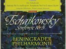 MRAVINSKY TCHAIKOVSKY SYMPHONY NO.5 DGG ED.1 RED STEREO TULIP SLPM 138658 EX