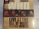 THE WHO LIVE AT THE ISLE OF WIGHT FESTIVAL 1970 3 X COLOURED VINYL