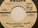 Psych Promo 45/ Dick St. John 