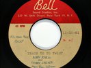 BOBBY RYDELL & CHUBBY CHECKER R&R ACETATE 45rpm Teach Me To Twist HEAR