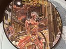 IRON MAIDEN Somewhere In Time Promo PICTURE DISC VINYL LP 1986