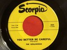 The Golligows Brown Eyed Girl - You Better Be Careful - Scorpio  404 7” Record