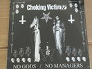 CHOKING VICTIM - No Gods / No Managers LP Vinyl New Rare Sealed 12