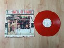 THE CRAMPS - SMELL OF FEMALE ORIGINAL BIG BEAT  LTD EDITION RED VINYL  UK LP