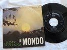 JIMMY FONTANA.  IL MONDO  /  ALLORA SI' - ITALIAN PIC COVER - RCA PM 3316 (1965)